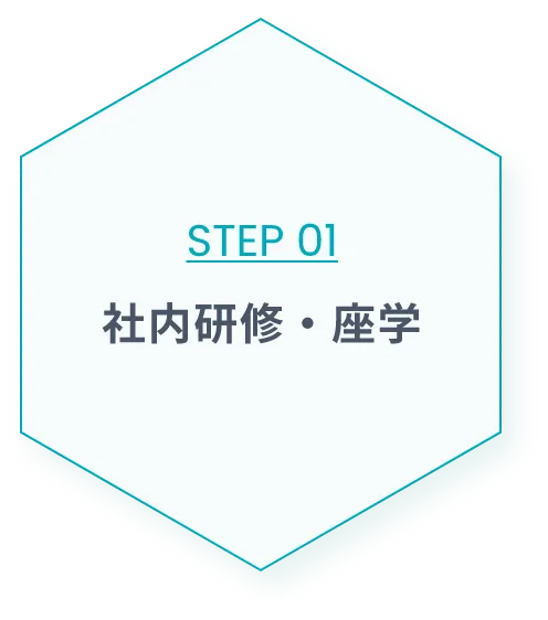 STEP01 社内研修・座学
